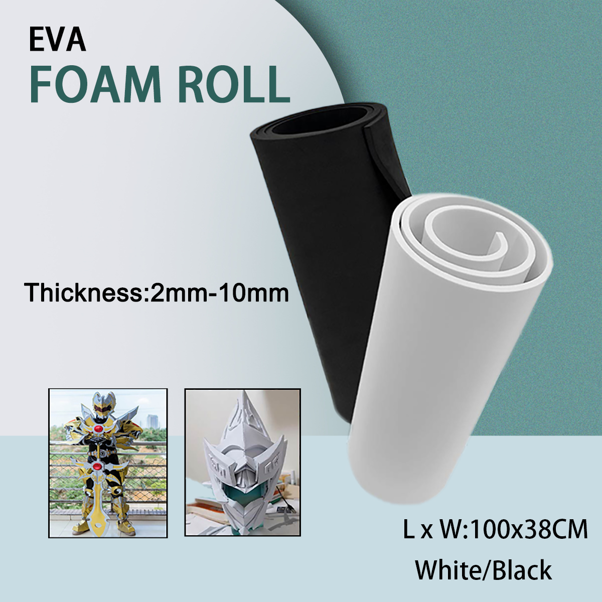 Craft Foam Roll - EVA Foam Roll Sponge Paper 2mm-10mm