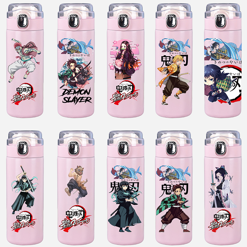 Worbla Thermoplastic - Anime Cartoon Demon Slayer Printed Thermos