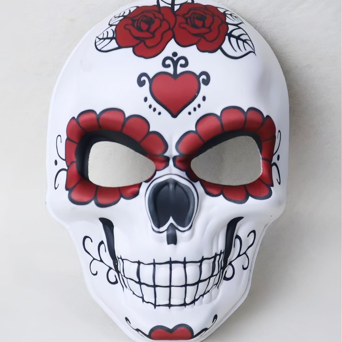 Cosplay Props Eva Foam - Day of the Dead Mask Colorful