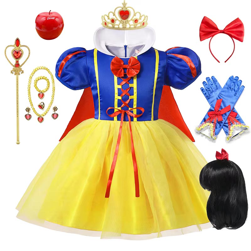 Cosplay Prop Bow - Snow White Princess Dress Kids Girl