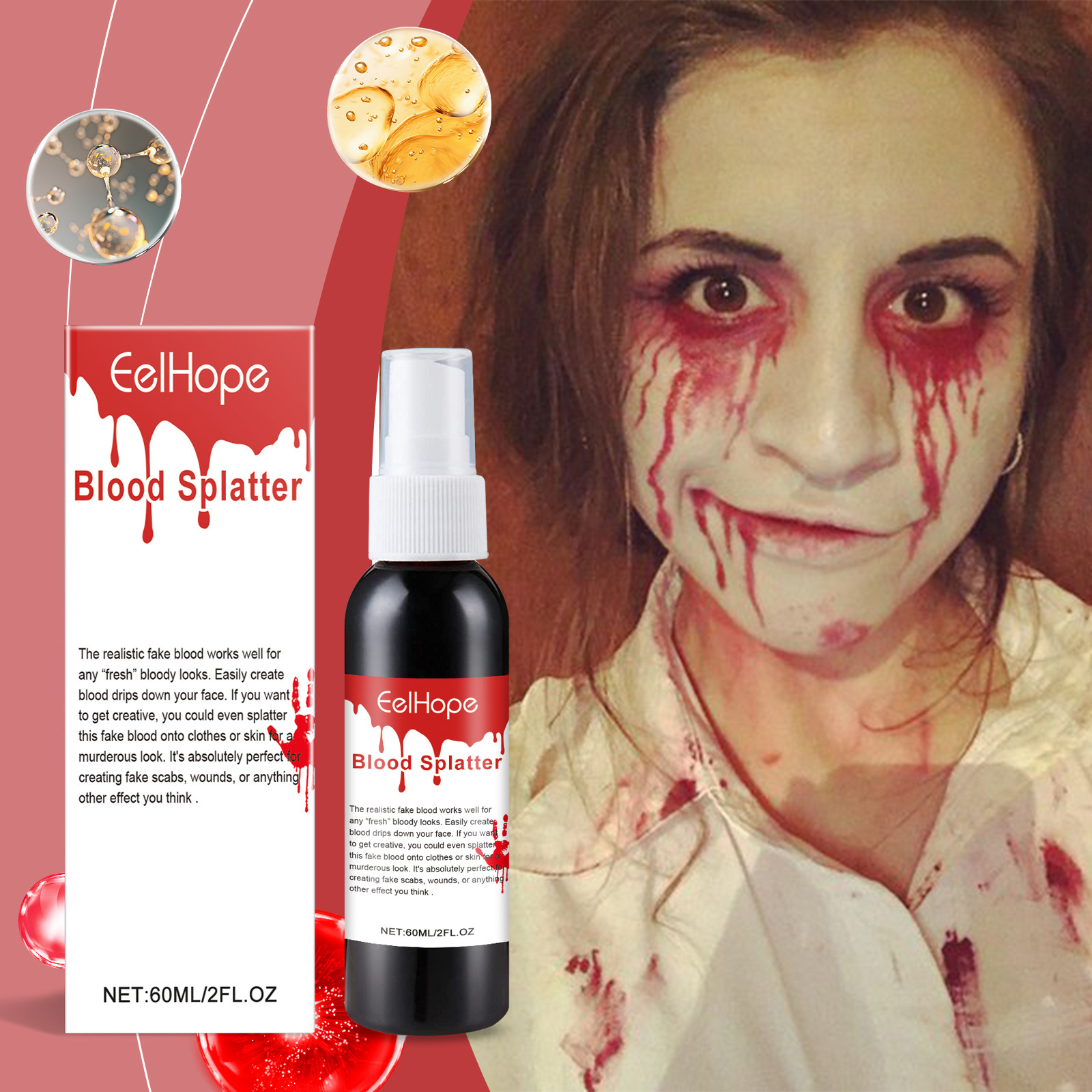 Cosplay Prop Paint - Halloween Emulation Fake Blood Cosplay Masquerade