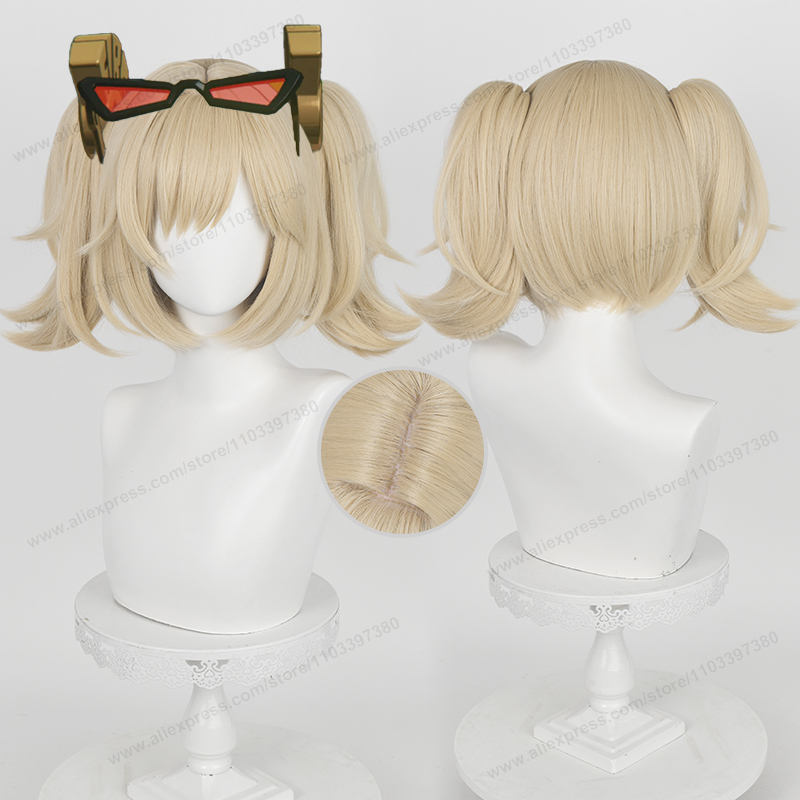 Burnice Cosplay Prop - ZZZ Burnice Whita Cosplay Wig 28cm