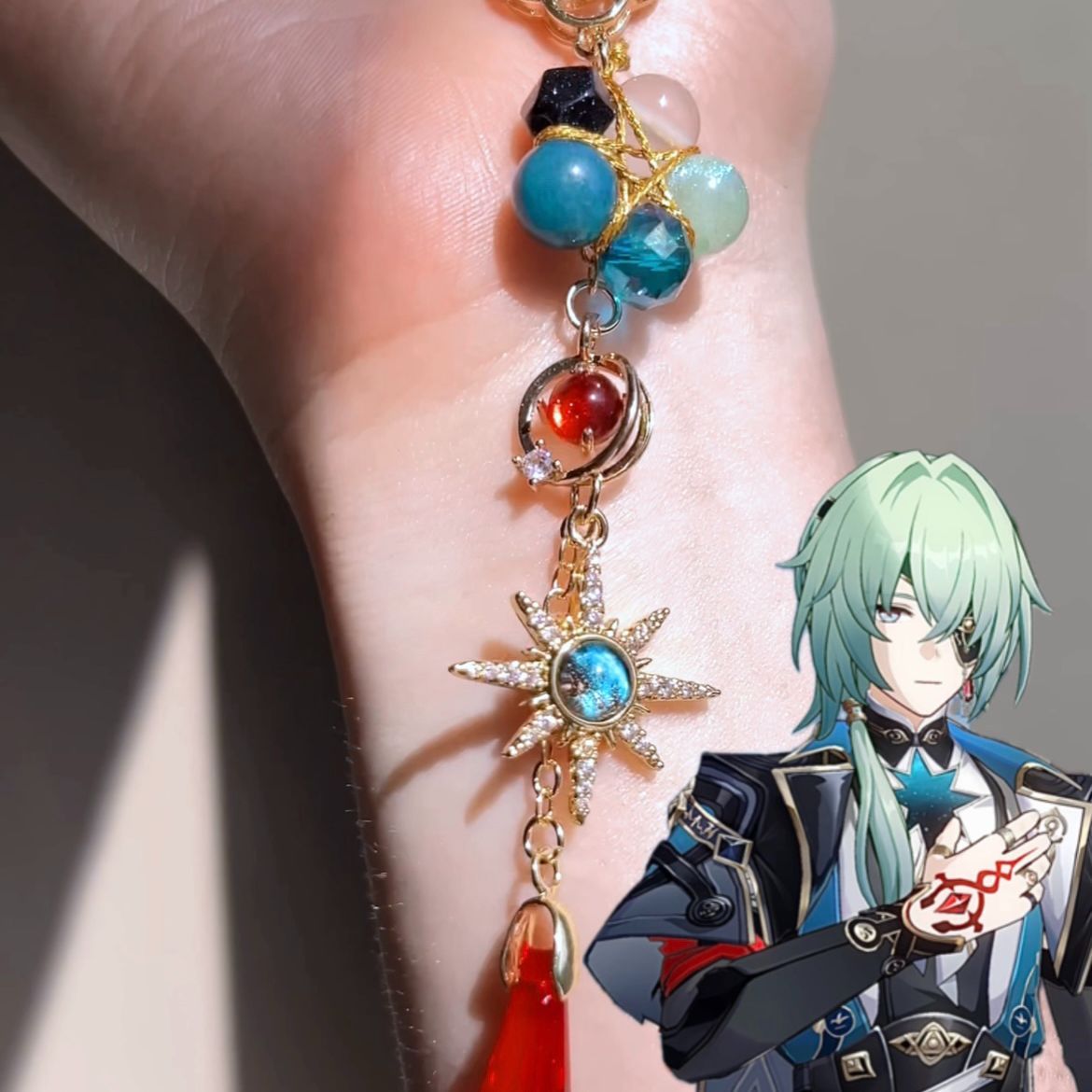 Anaxa Cosplay Prop - 2026 Game Cosplay Keychain Kawaii Anaxa