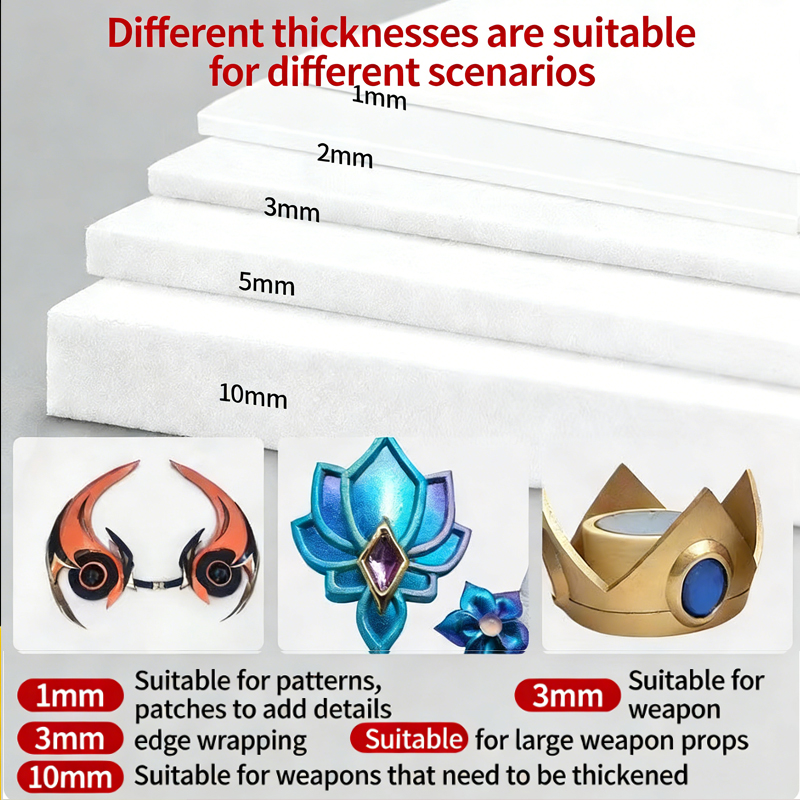 Cosplay Props Eva Foam - EVA foam sheet material model for