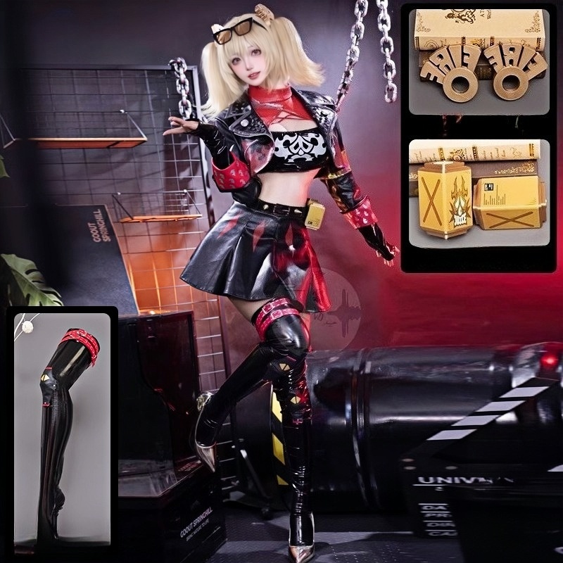 Burnice Cosplay Prop - Game Zenless Zone Zero Burnice Whita
