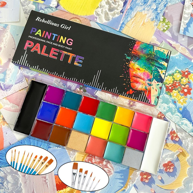 Cosplay Prop Paint - 20 Colors Face Body Oil Painting