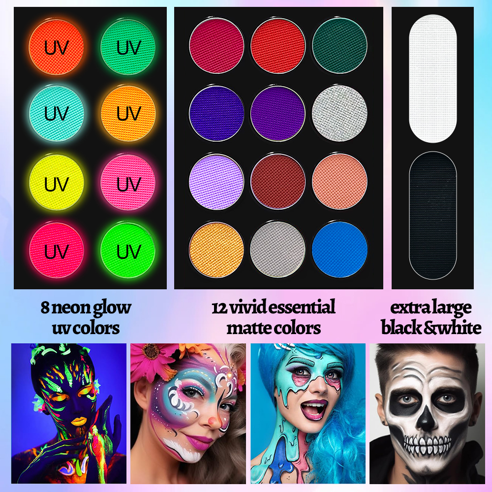 22 Color Face Body Painting Ki - огляд і ціна Cosplay Prop Paint