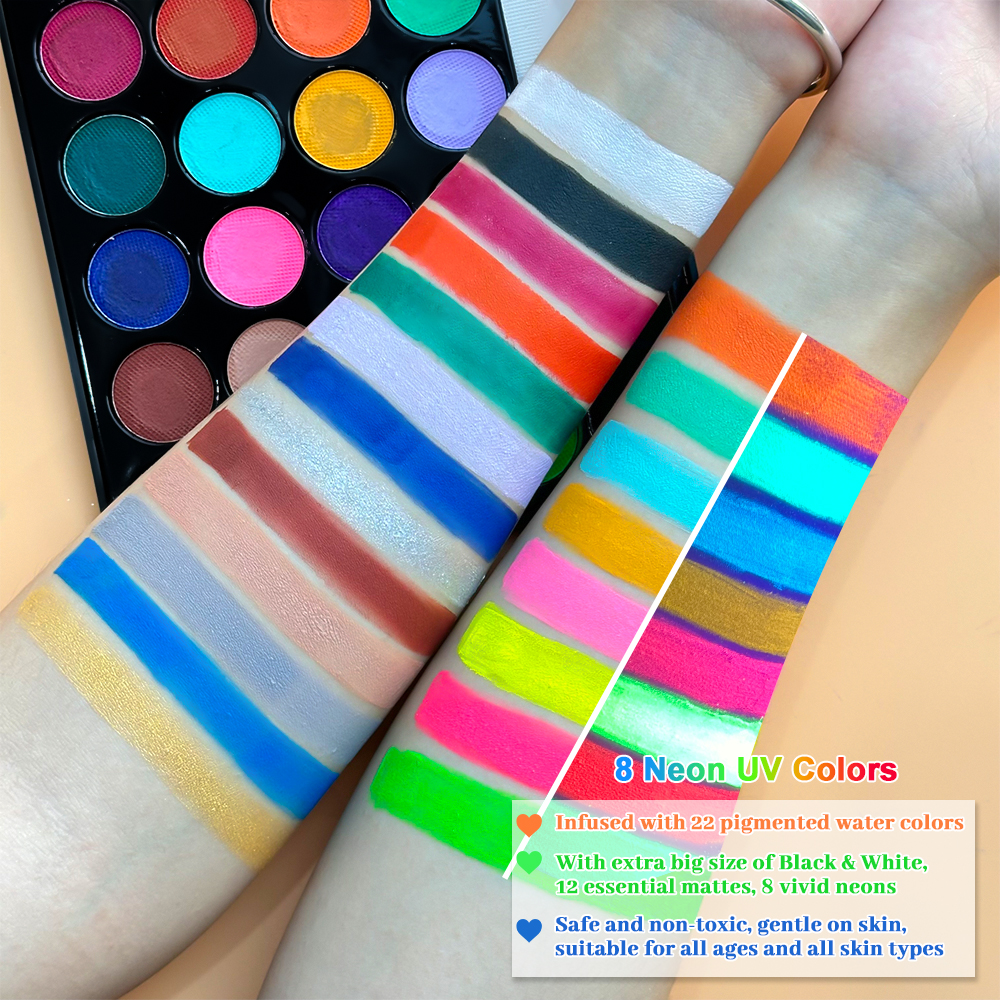 22 Color Face Body Painting Ki - огляд і ціна Cosplay Prop Paint