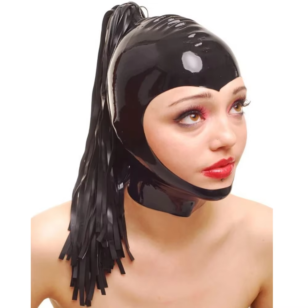 Black Latex Hood with Latex Po - огляд і ціна Cosplay Prop Paint