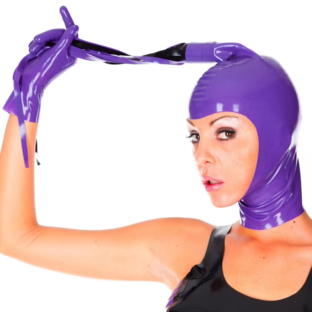Black Latex Hood with Latex Po - огляд і ціна Cosplay Prop Paint