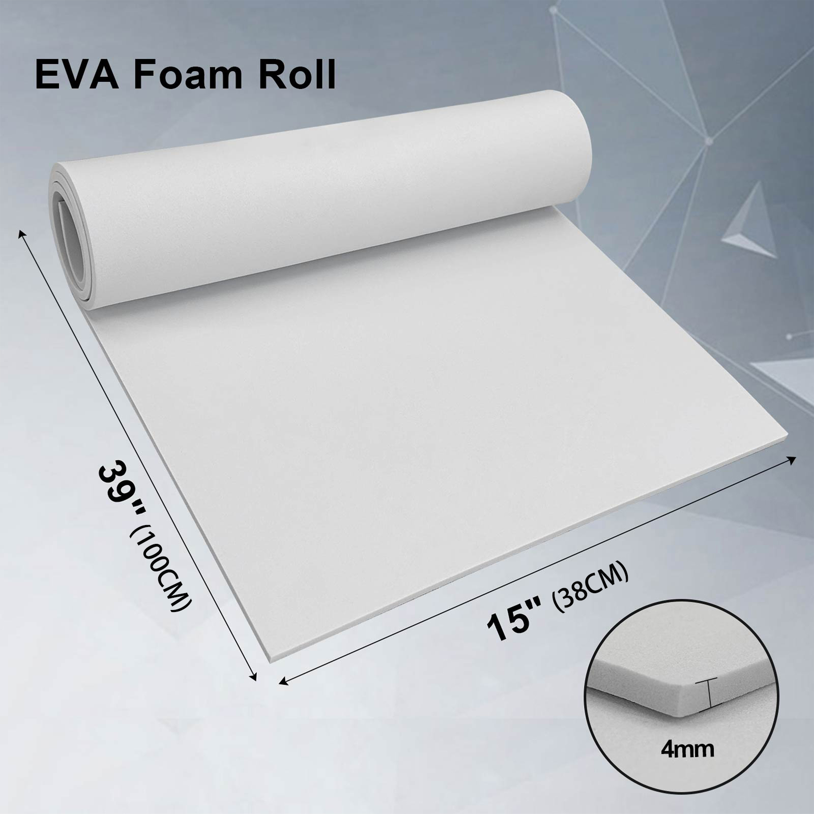 EVA Foam Roll Sponge Paper  2m - огляд і ціна Craft Foam Roll