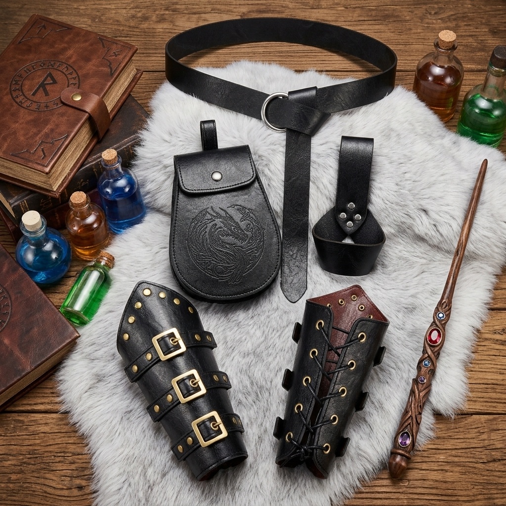5pcs Renaissance Costume Acces - огляд і ціна Cosplay Prop Patterns