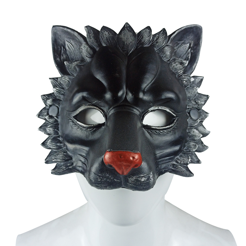 Adult Halloween Lion Mask 3D P - огляд і ціна Cosplay Props Eva Foam