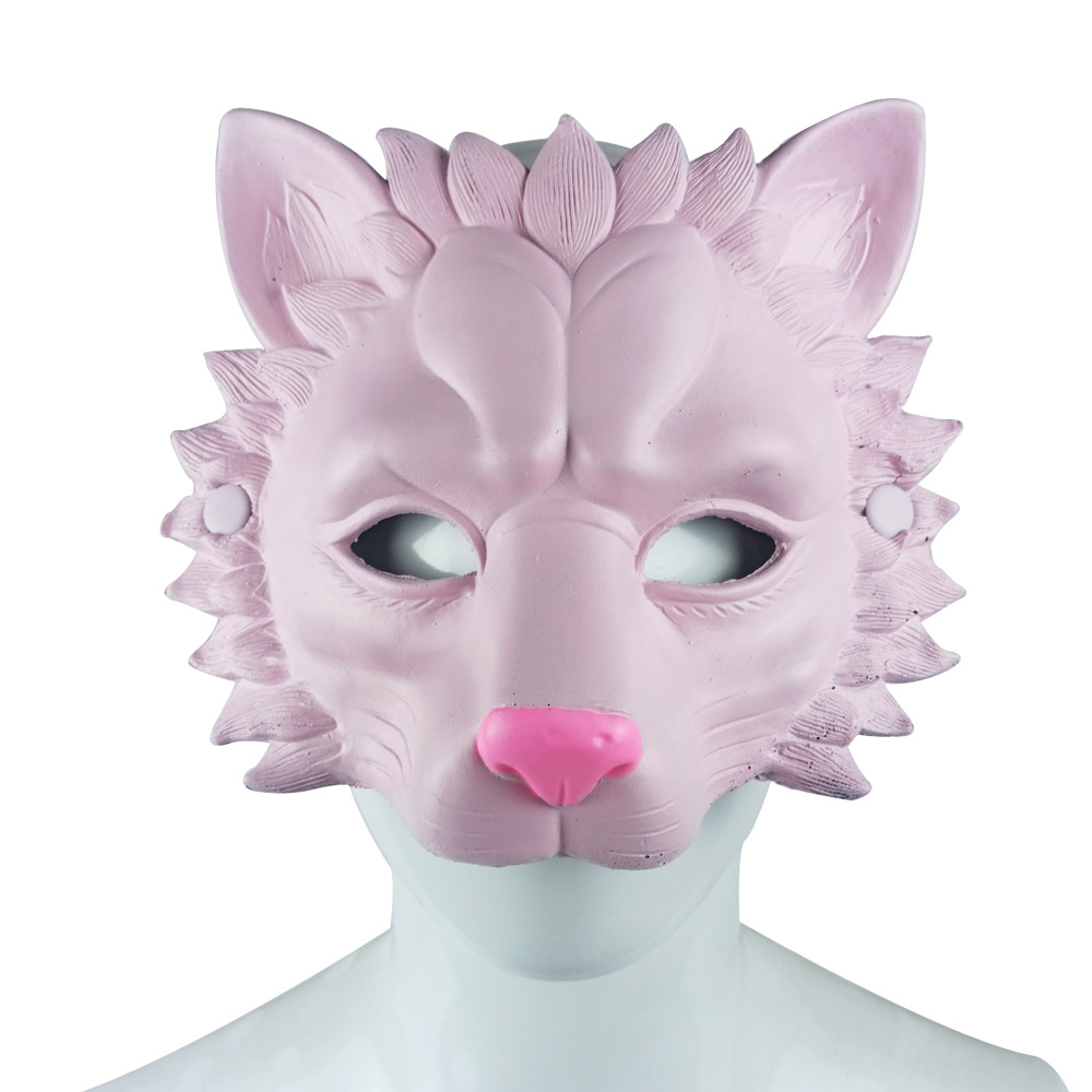 Adult Halloween Lion Mask 3D P - огляд і ціна Cosplay Props Eva Foam