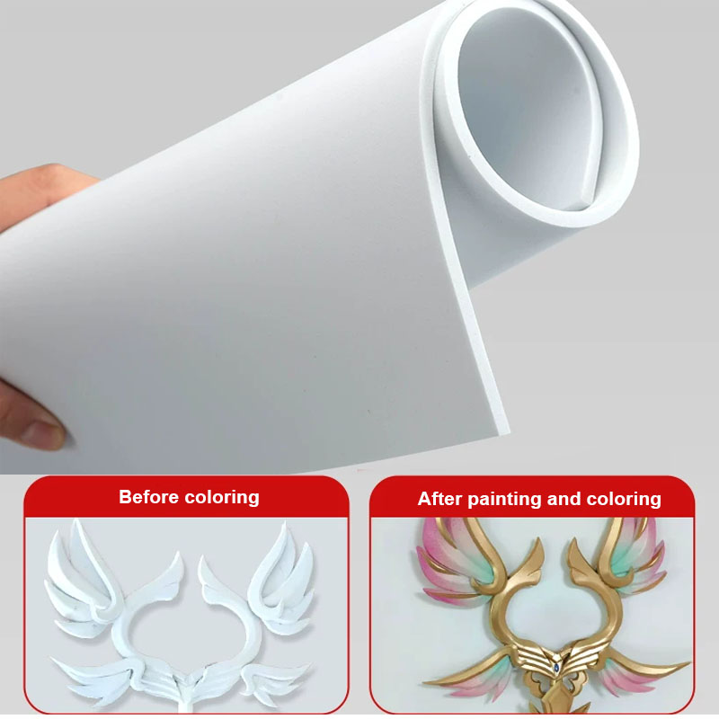Eva Board Material Model Cospl - огляд і ціна Cosplay Props Eva Foam