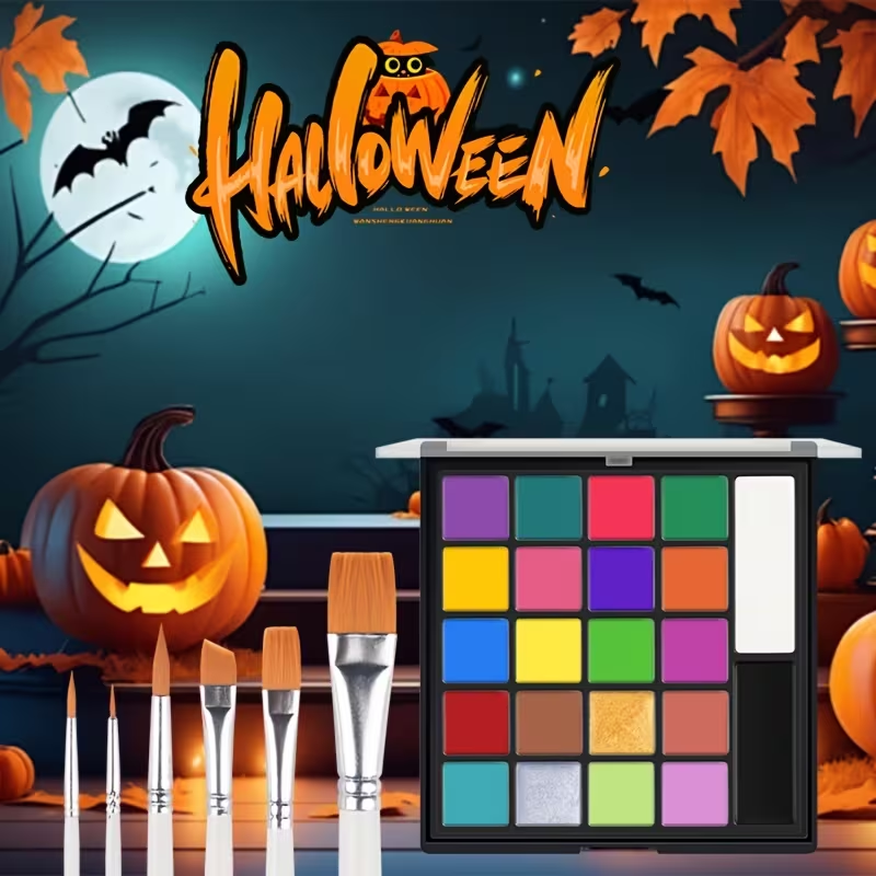 20 Colors Face Body Paint Pale - огляд і ціна Cosplay Prop Paint