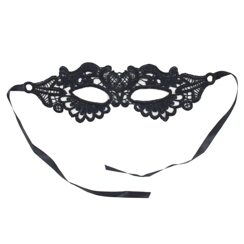 Black Sexy Women Hollow Lace M - огляд і ціна Cosplay Prop Kit