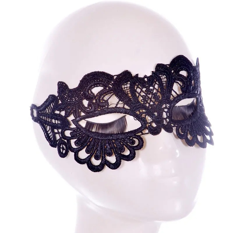 Black Sexy Women Hollow Lace M - огляд і ціна Cosplay Prop Kit