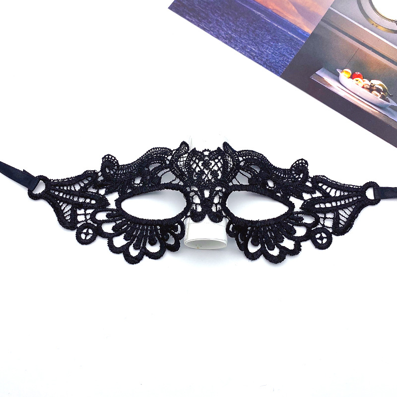 Black Sexy Women Hollow Lace M - огляд і ціна Cosplay Prop Kit