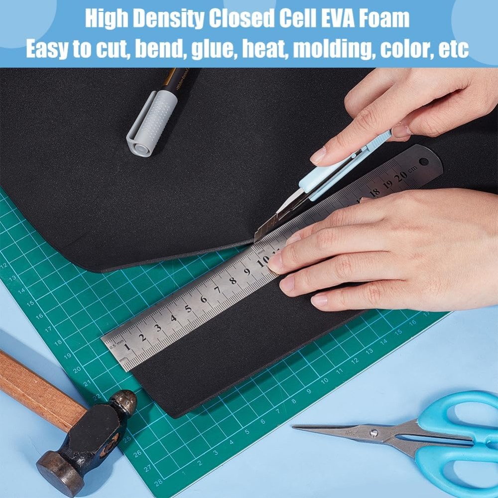 EVA Foam Craft Sheets Black 30 - огляд і ціна Craft Foam Roll