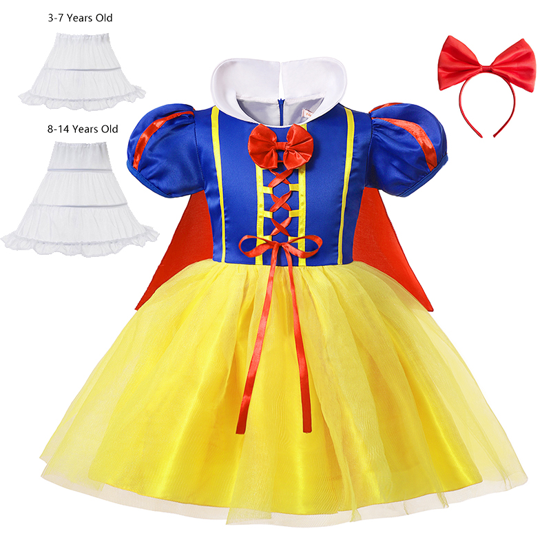Snow White Princess Dress Kids - огляд і ціна Cosplay Prop Bow