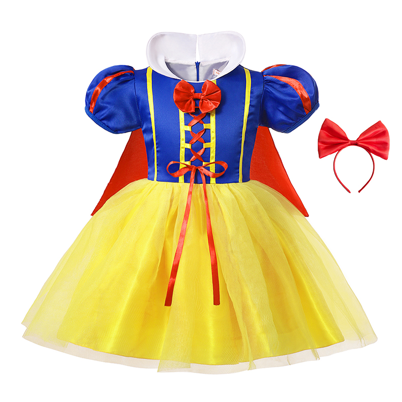 Snow White Princess Dress Kids - огляд і ціна Cosplay Prop Bow