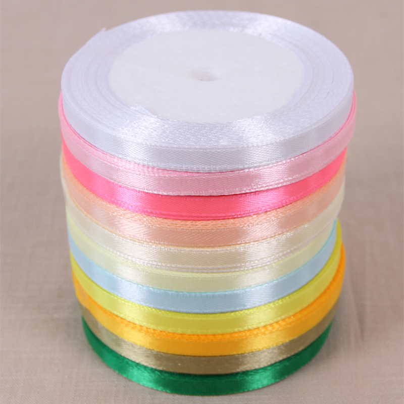 25yards/roll 6mm Satin Ribbon  - огляд і ціна Craft Foam Roll