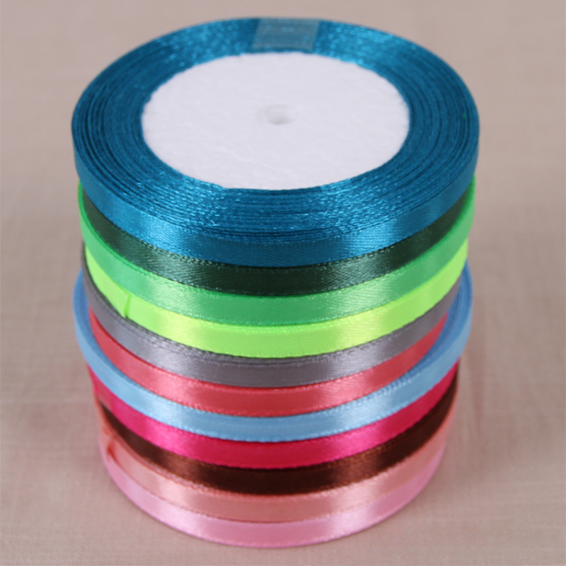 25yards/roll 6mm Satin Ribbon  - огляд і ціна Craft Foam Roll