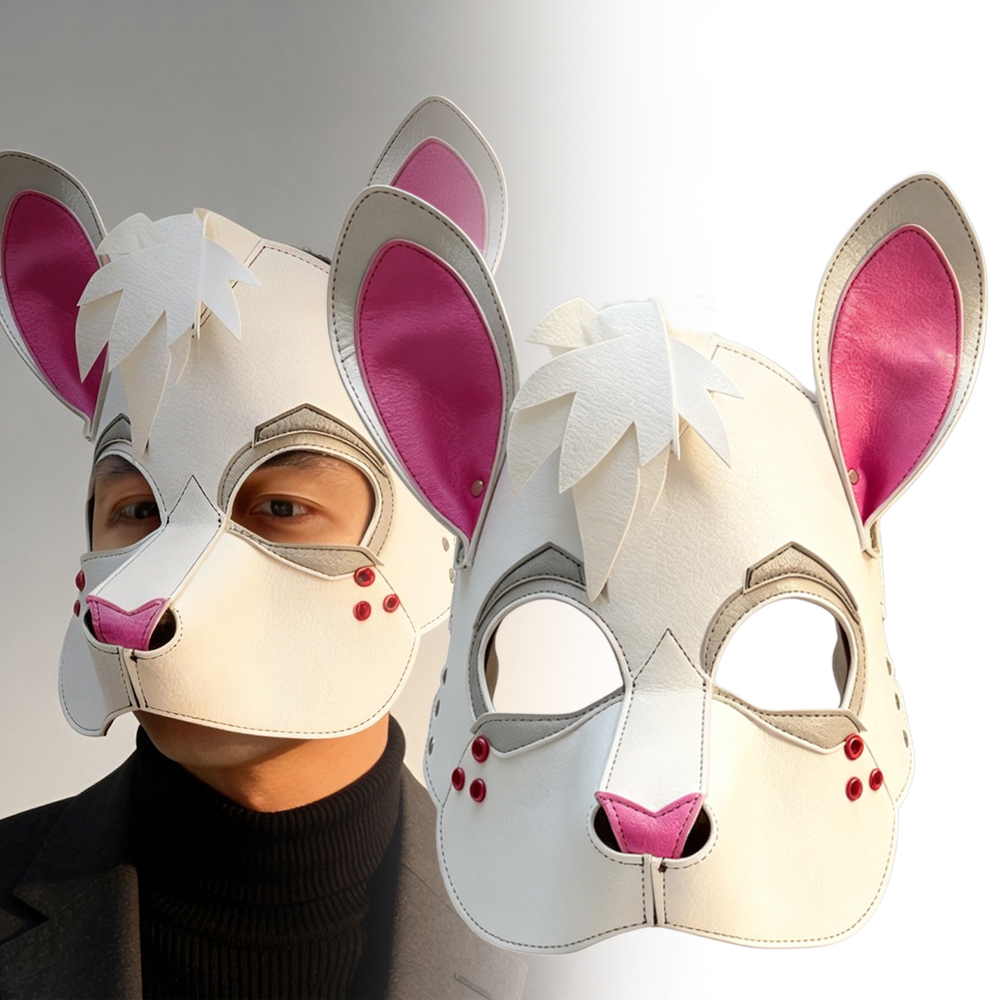 Punk Rabbit Mask White Bunny P - огляд і ціна Cosplay Prop Patterns
