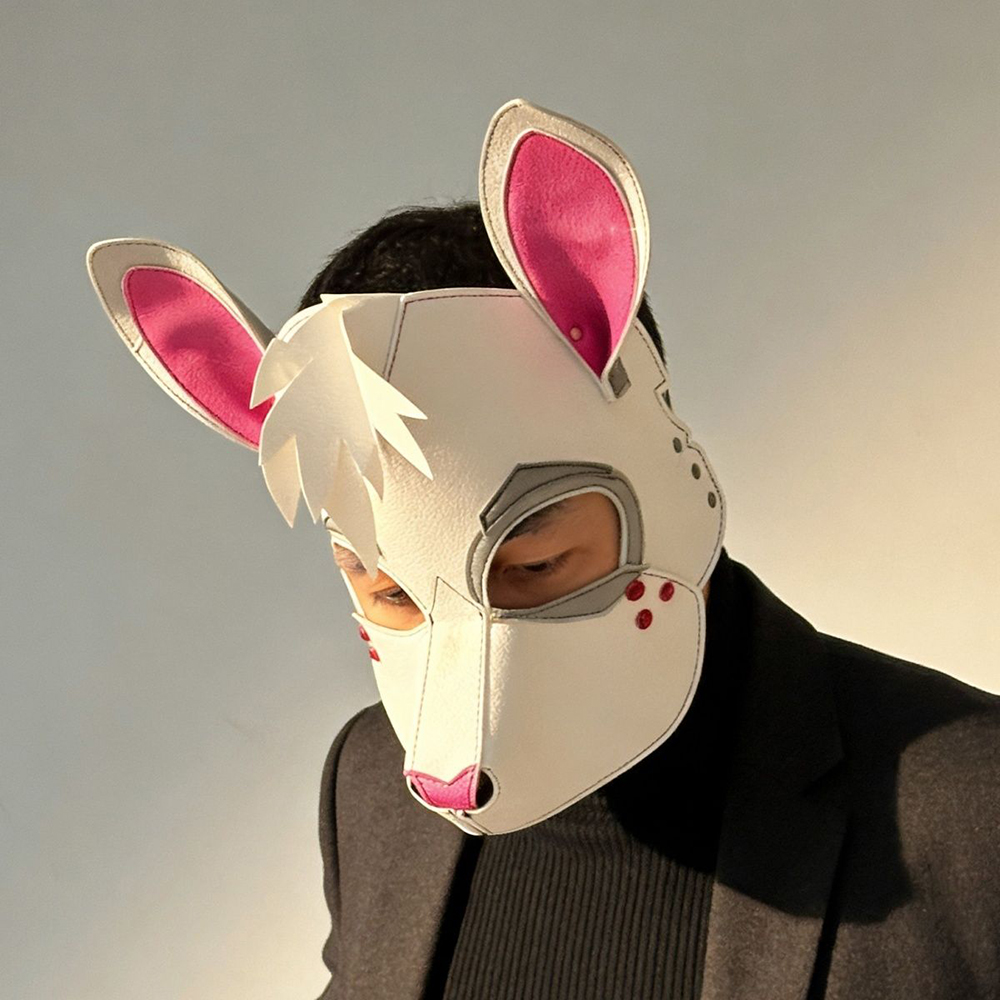 Punk Rabbit Mask White Bunny P - огляд і ціна Cosplay Prop Patterns