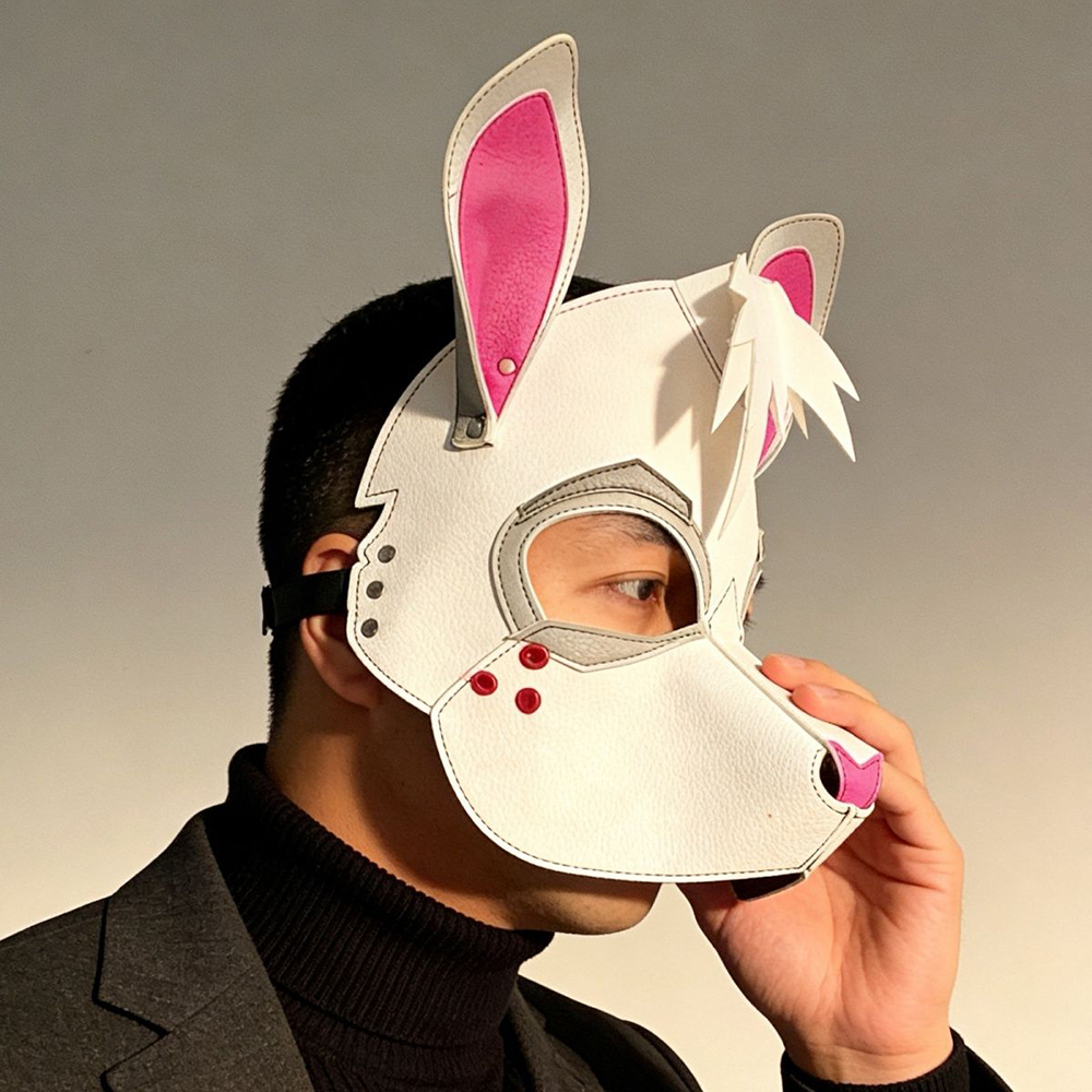 Punk Rabbit Mask White Bunny P - огляд і ціна Cosplay Prop Patterns
