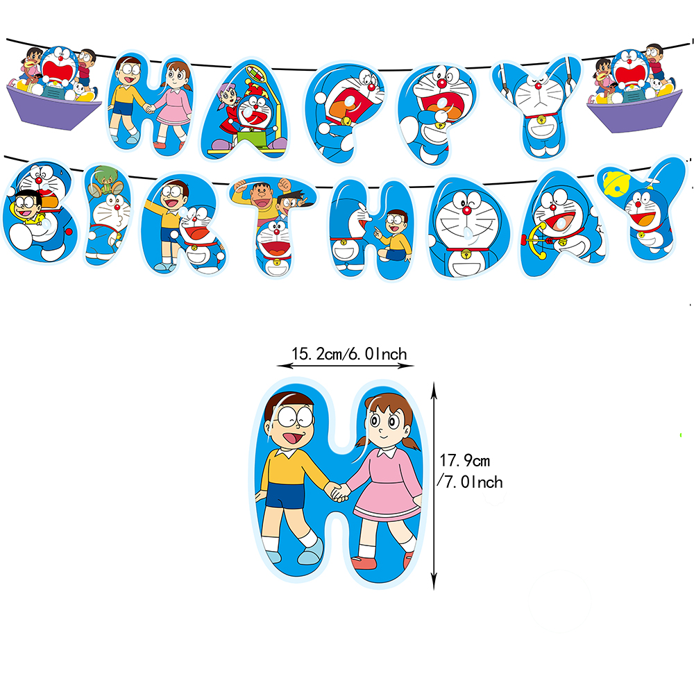 Cartoon Doraemon Style Birthda - огляд і ціна Cosplay Prop Kit