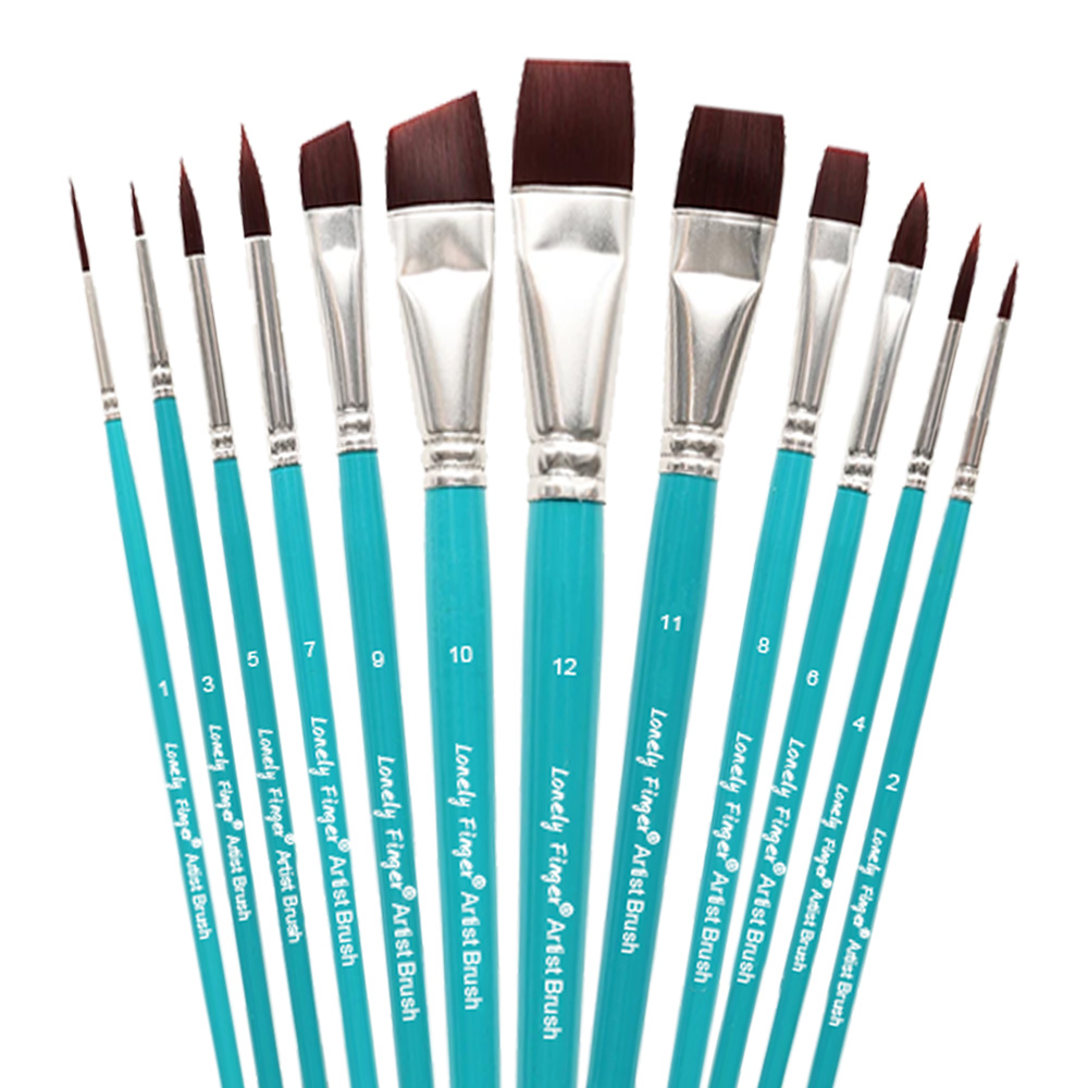 Face Paint Brushes, 12/24PCS A - огляд і ціна Cosplay Prop Paint