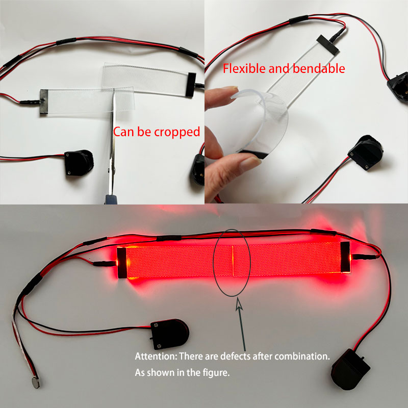 Red Flexible Bendable DIY LED  - огляд і ціна Cosplay Prop Kit