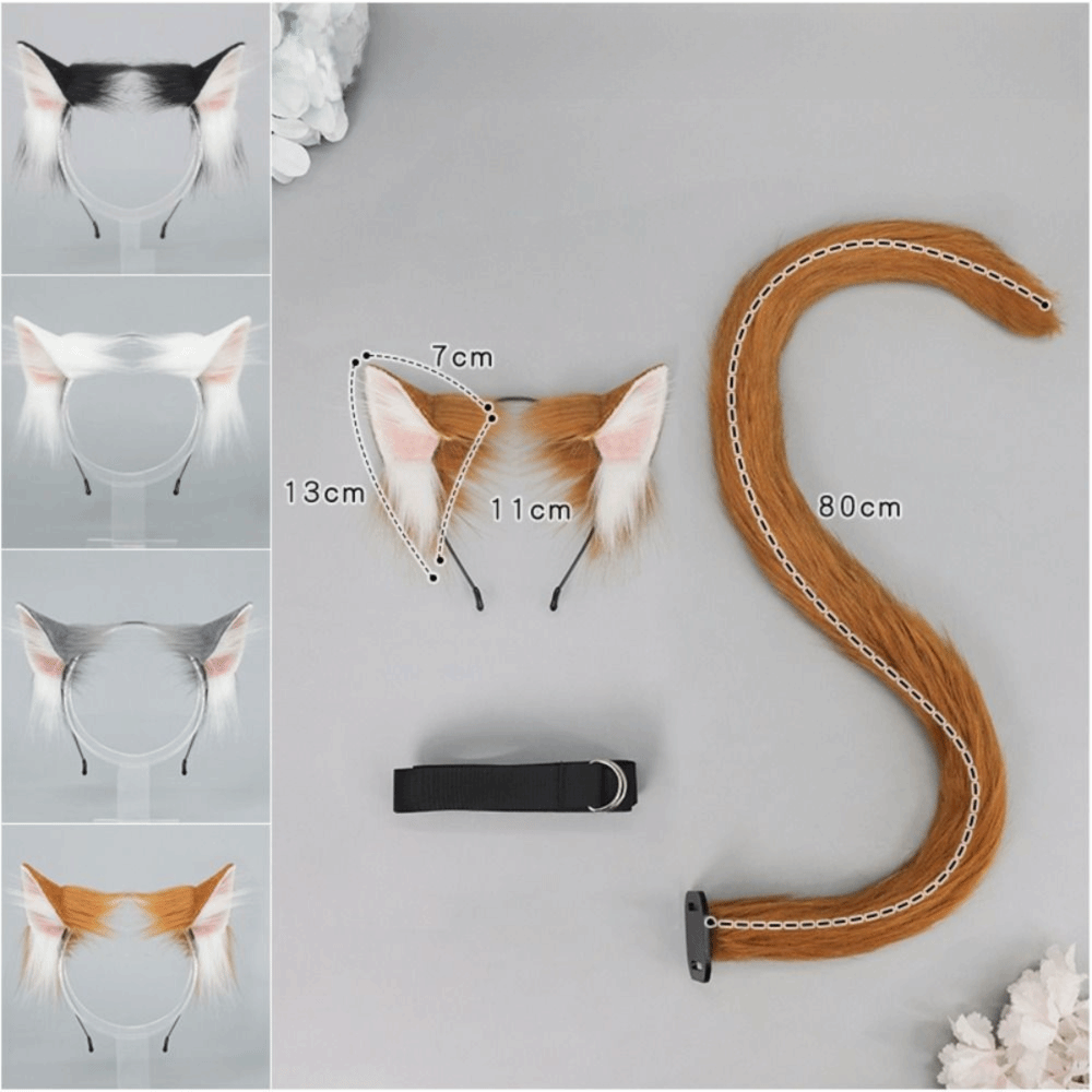 New Realistic Cat Ear Headband - огляд і ціна Cosplay Prop Kit