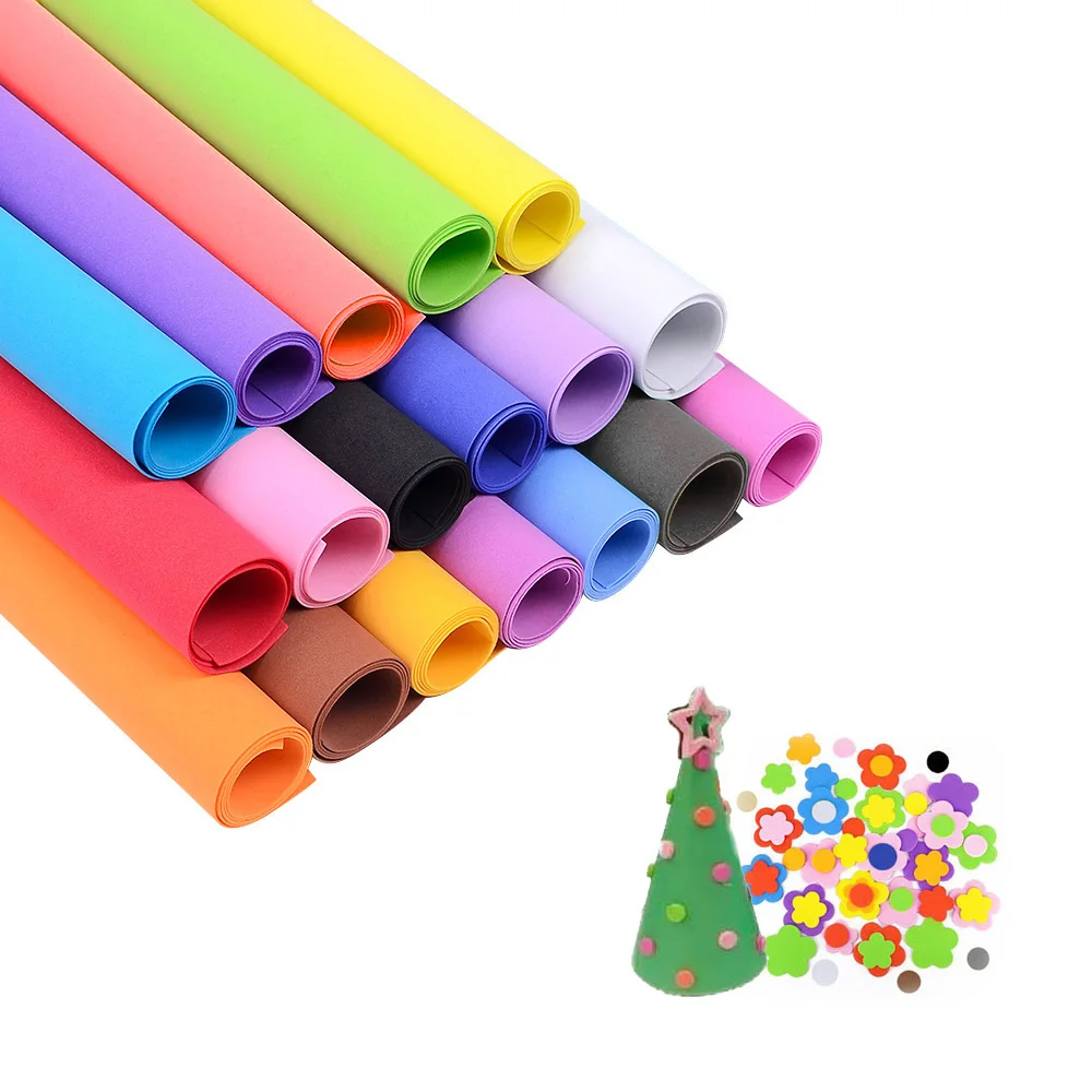 1/18Pcs Colorful EVA Foam Shee - огляд і ціна Cosplay Props Eva Foam