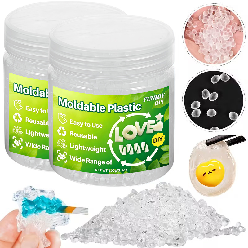 Moldable Plastic Pellets, Jewe - огляд і ціна Worbla Thermoplastic