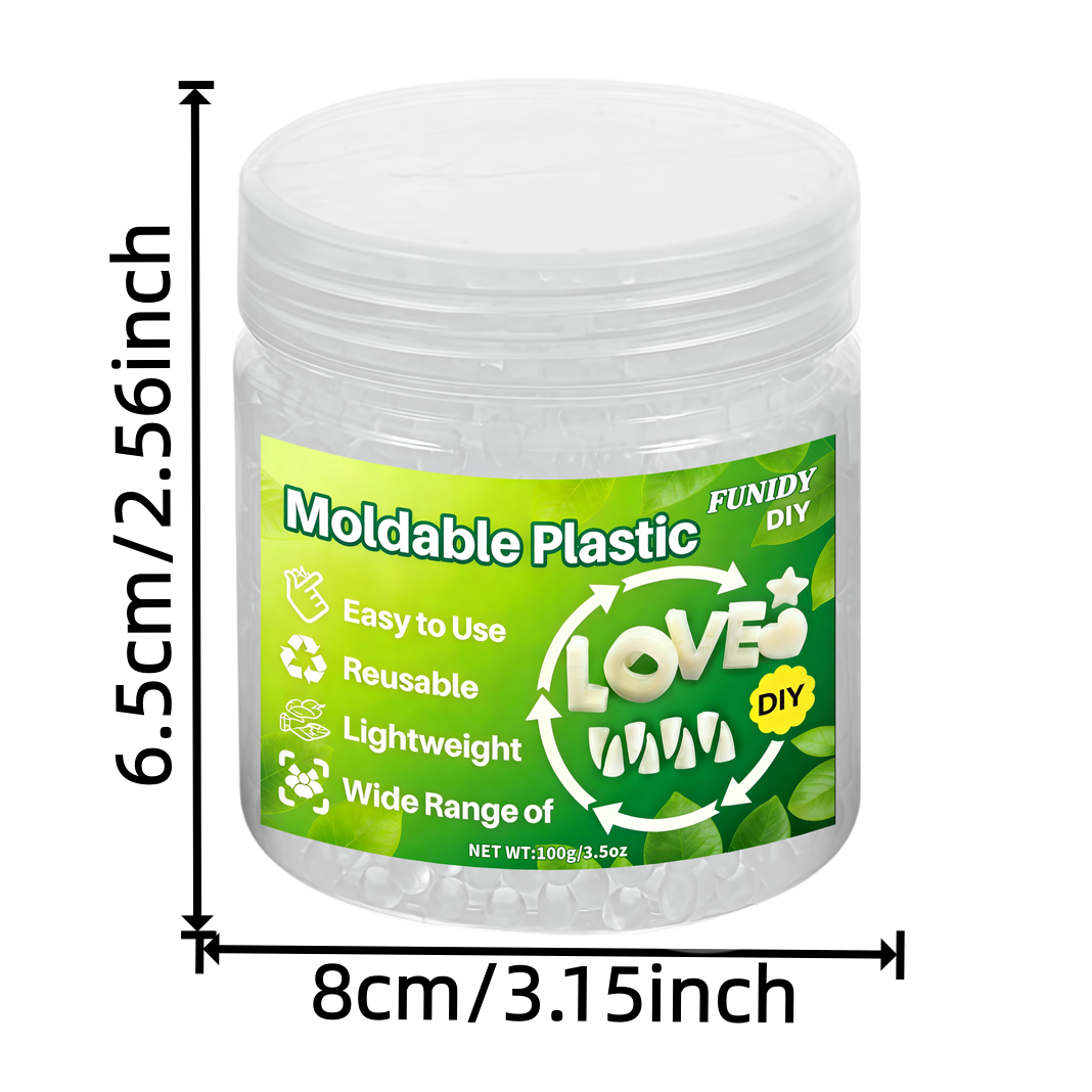 Moldable Plastic Pellets, Jewe - огляд і ціна Worbla Thermoplastic