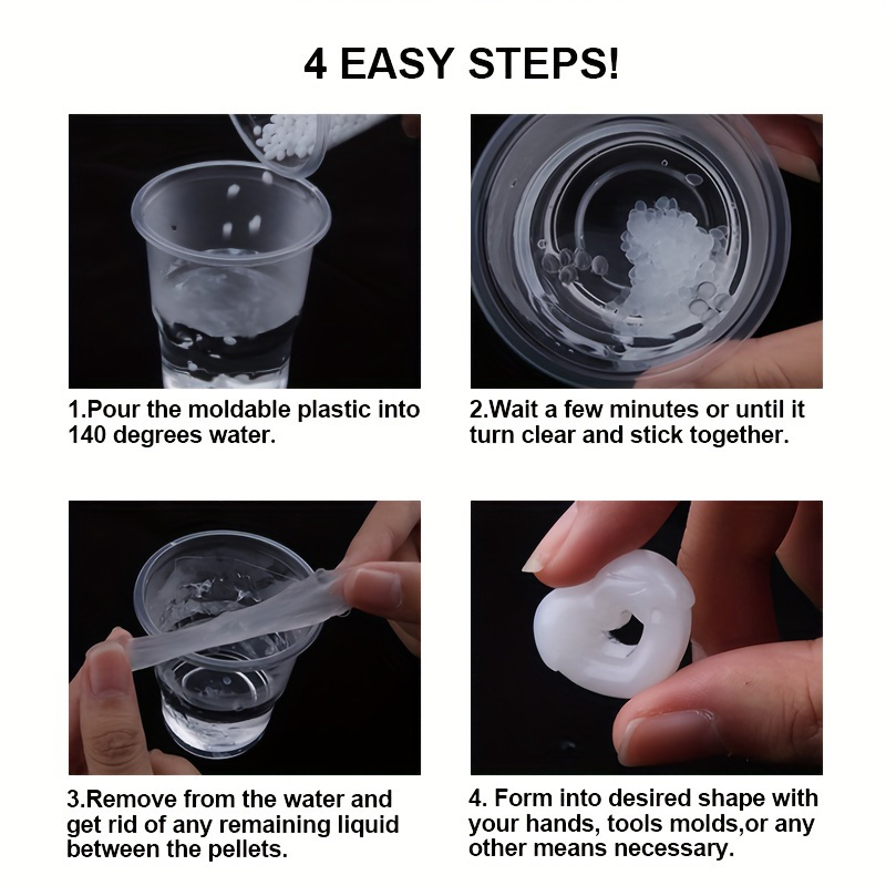 Moldable Plastic Pellets, Jewe - огляд і ціна Worbla Thermoplastic