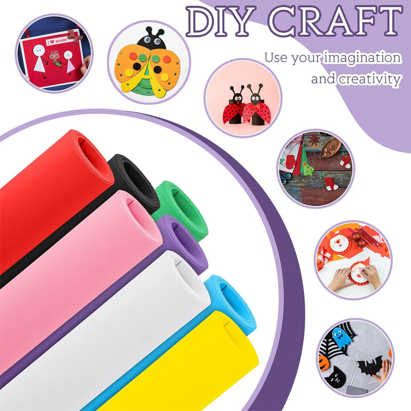 1pcs Colorful Eva Foam Sheets  - огляд і ціна Craft Foam Roll