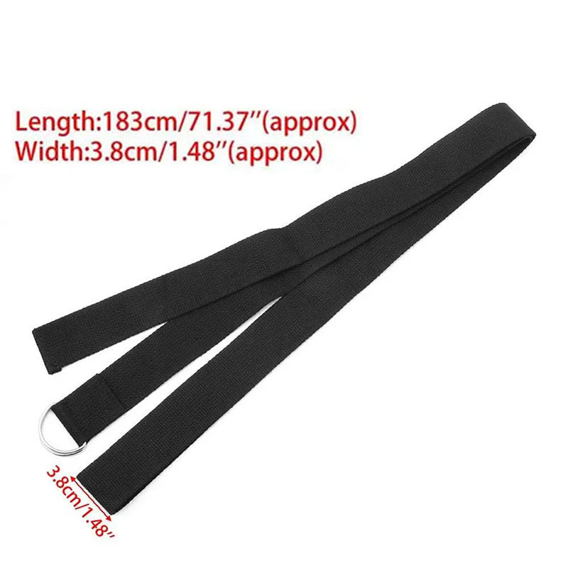 183*3.8cm Yoga Strap Cotton Ex - огляд і ціна D Ring Strap