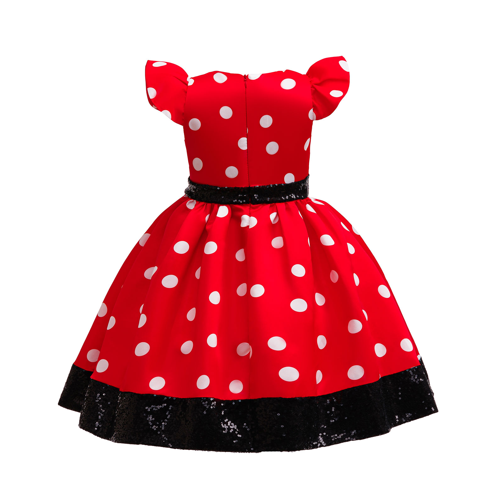 Cute Little Girls Red White Po - огляд і ціна Cosplay Prop Bow