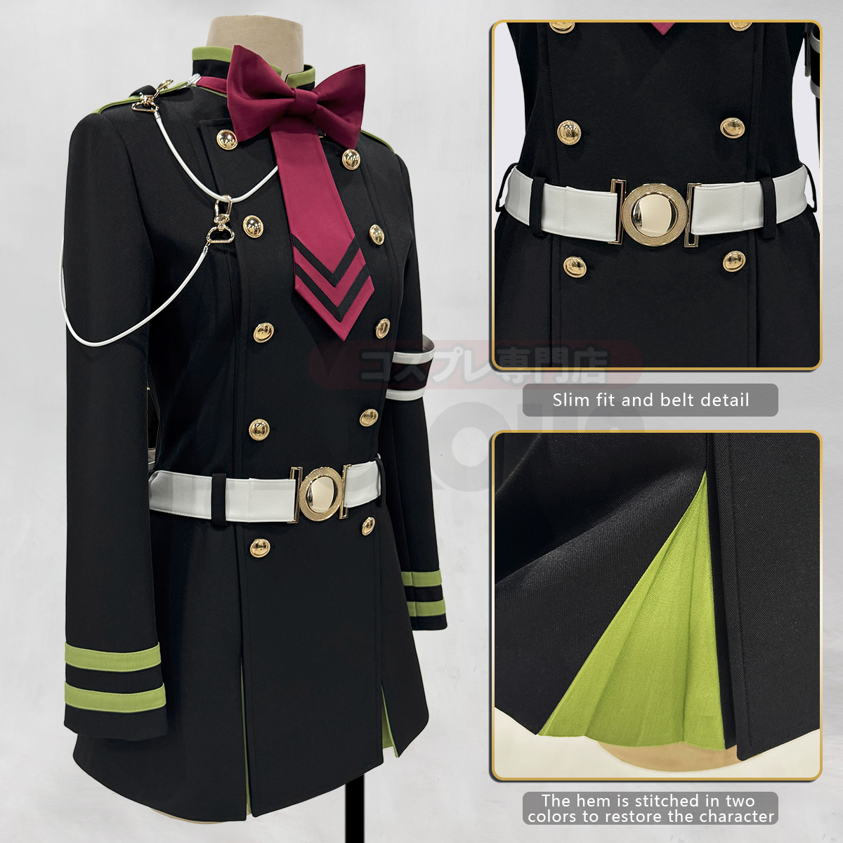 HOLOUN Seraph Of The End Anime - огляд і ціна Cosplay Prop Bow