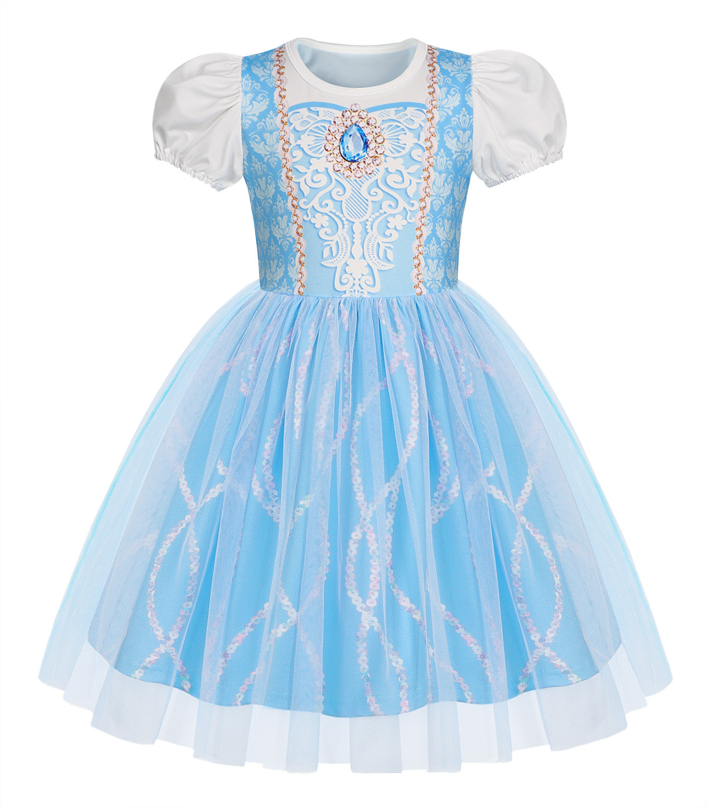 Disney Blue Princess Cinderell - огляд і ціна Cosplay Prop Bow
