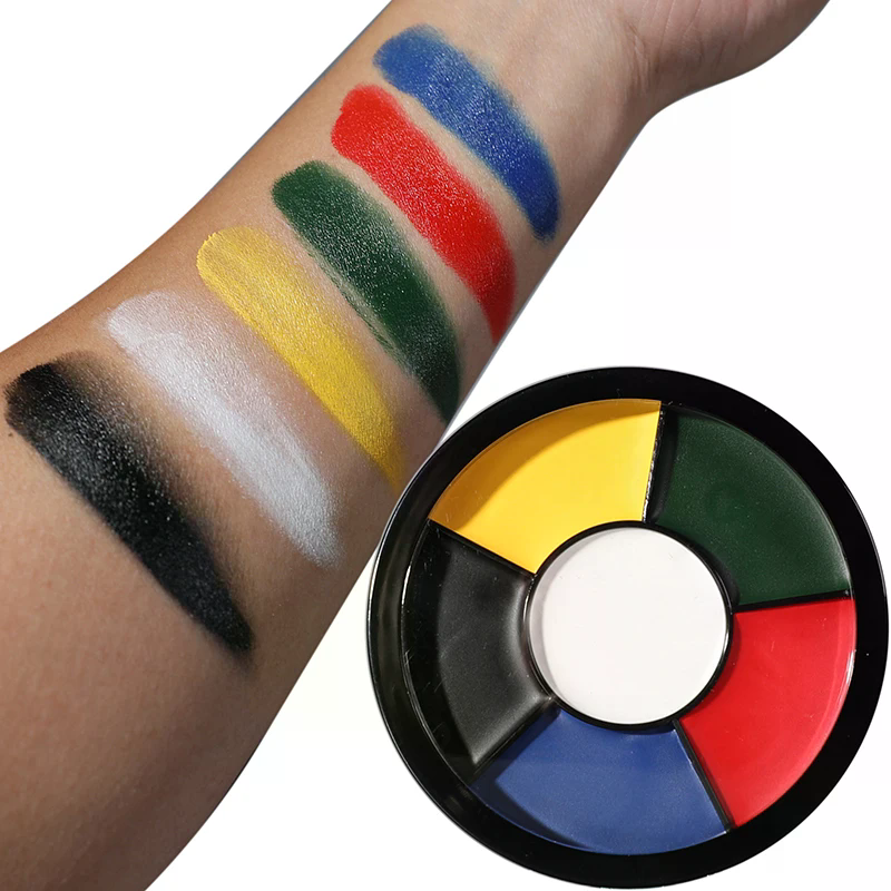 6 Colors Water-soluble Face Bo - огляд і ціна Cosplay Prop Paint