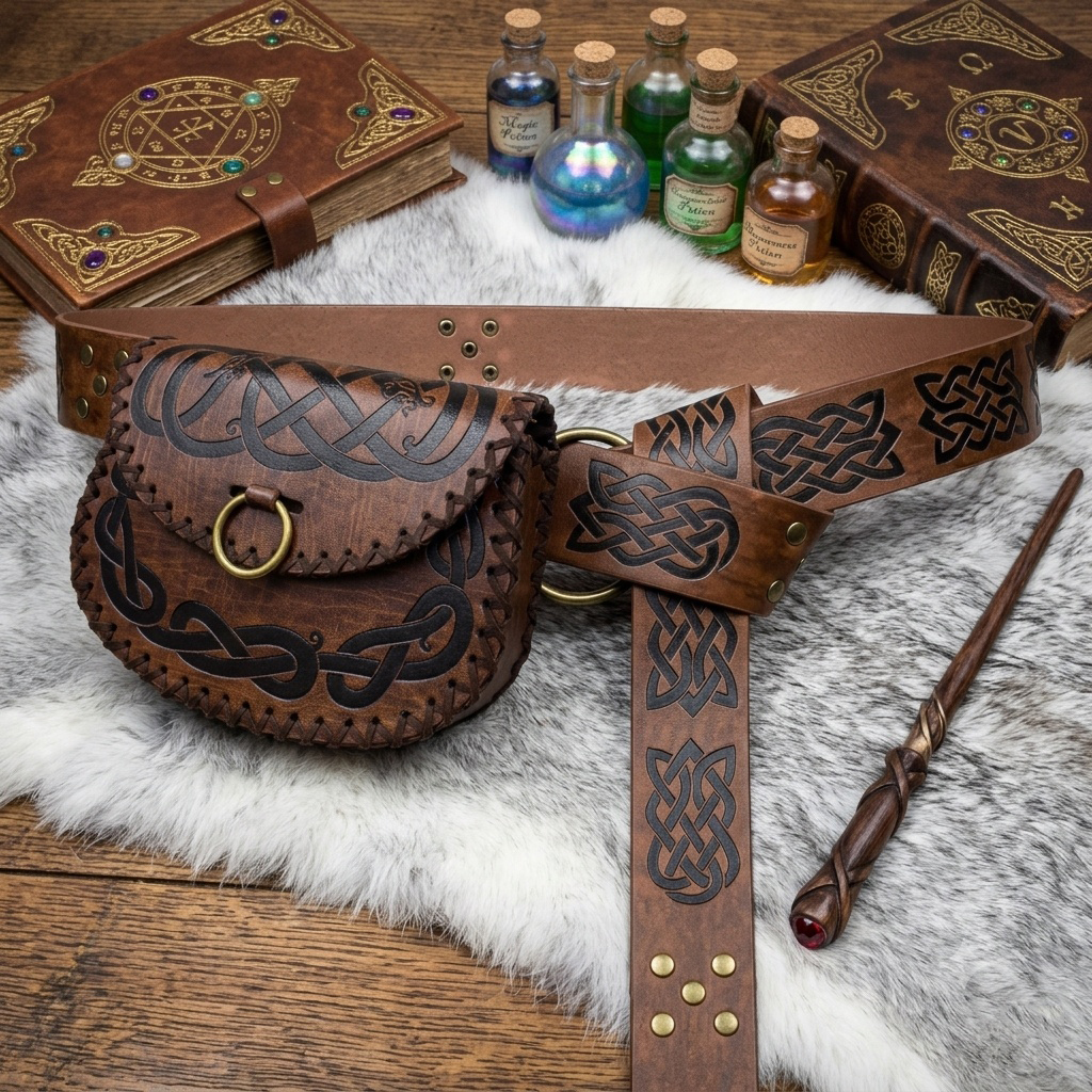 Medieval Viking Embossed Leath - огляд і ціна Cosplay Prop Patterns