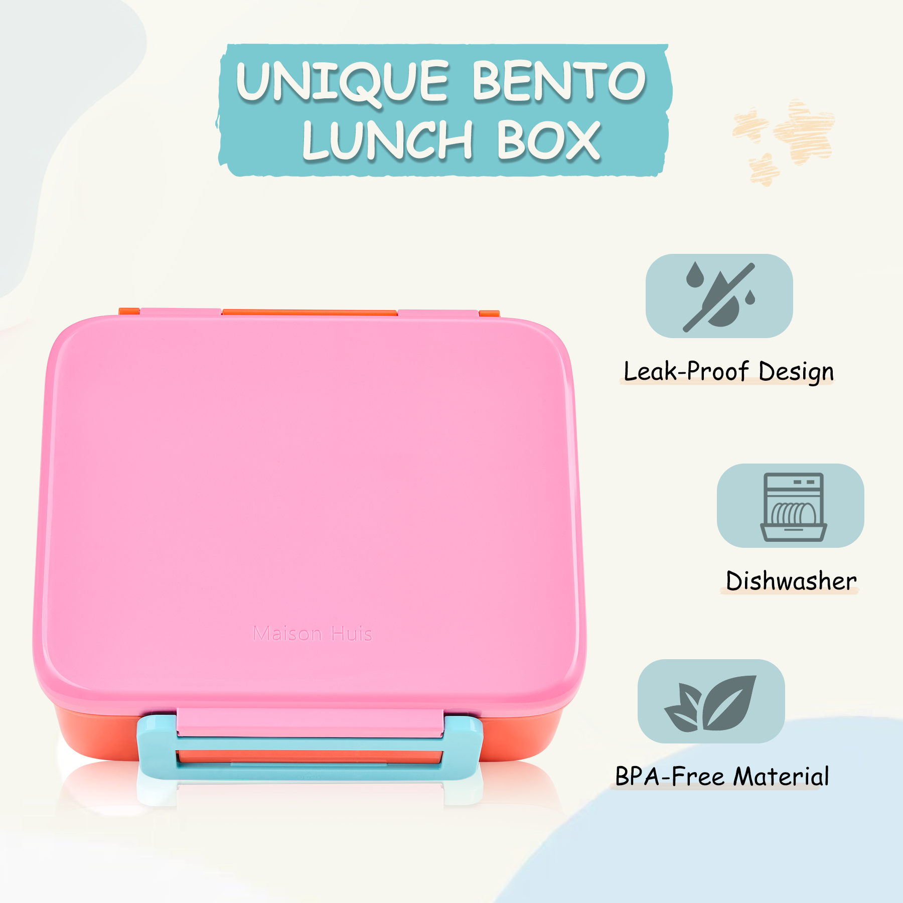 Bento Lunch Box for Kids with  - огляд і ціна Worbla Thermoplastic