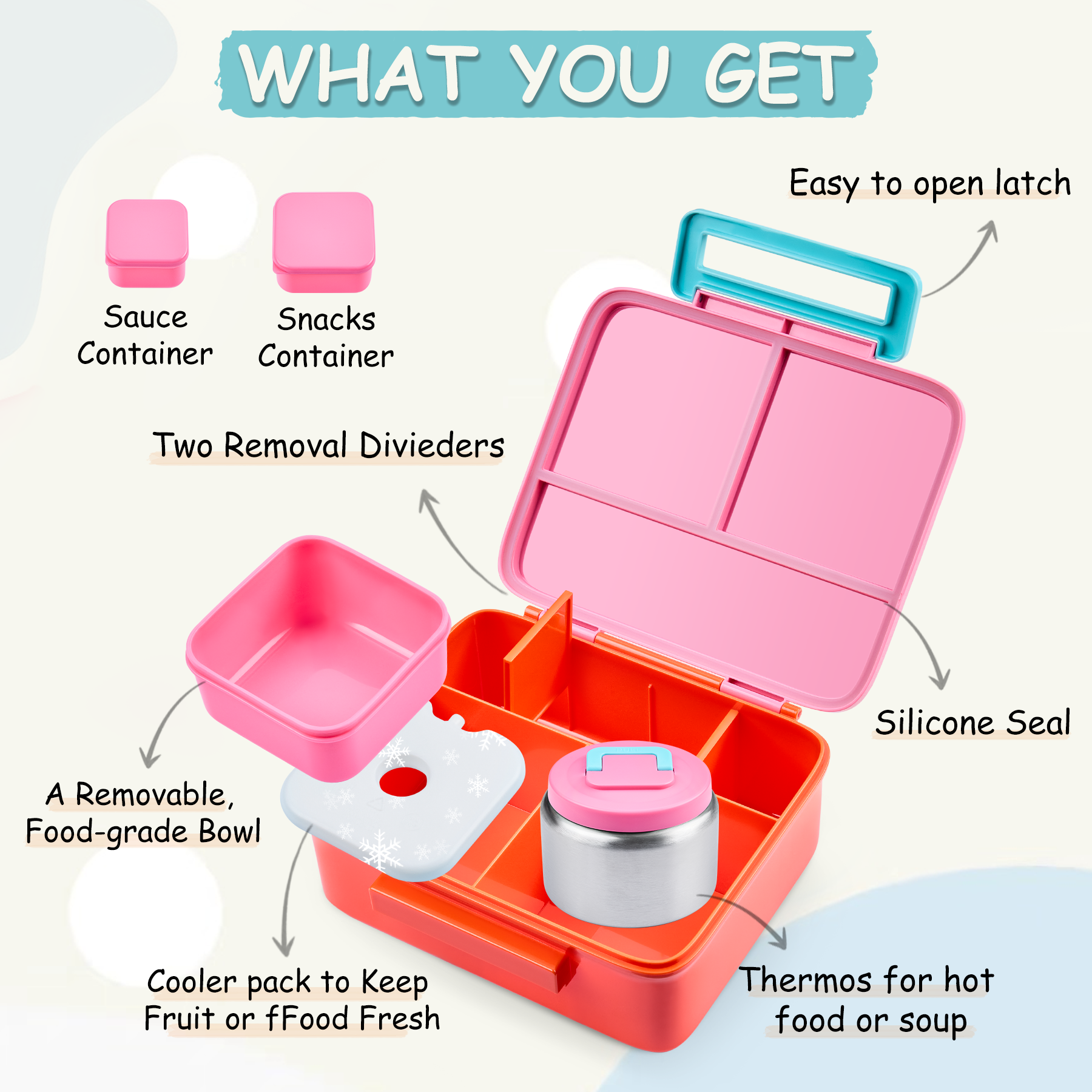 Bento Lunch Box for Kids with  - огляд і ціна Worbla Thermoplastic