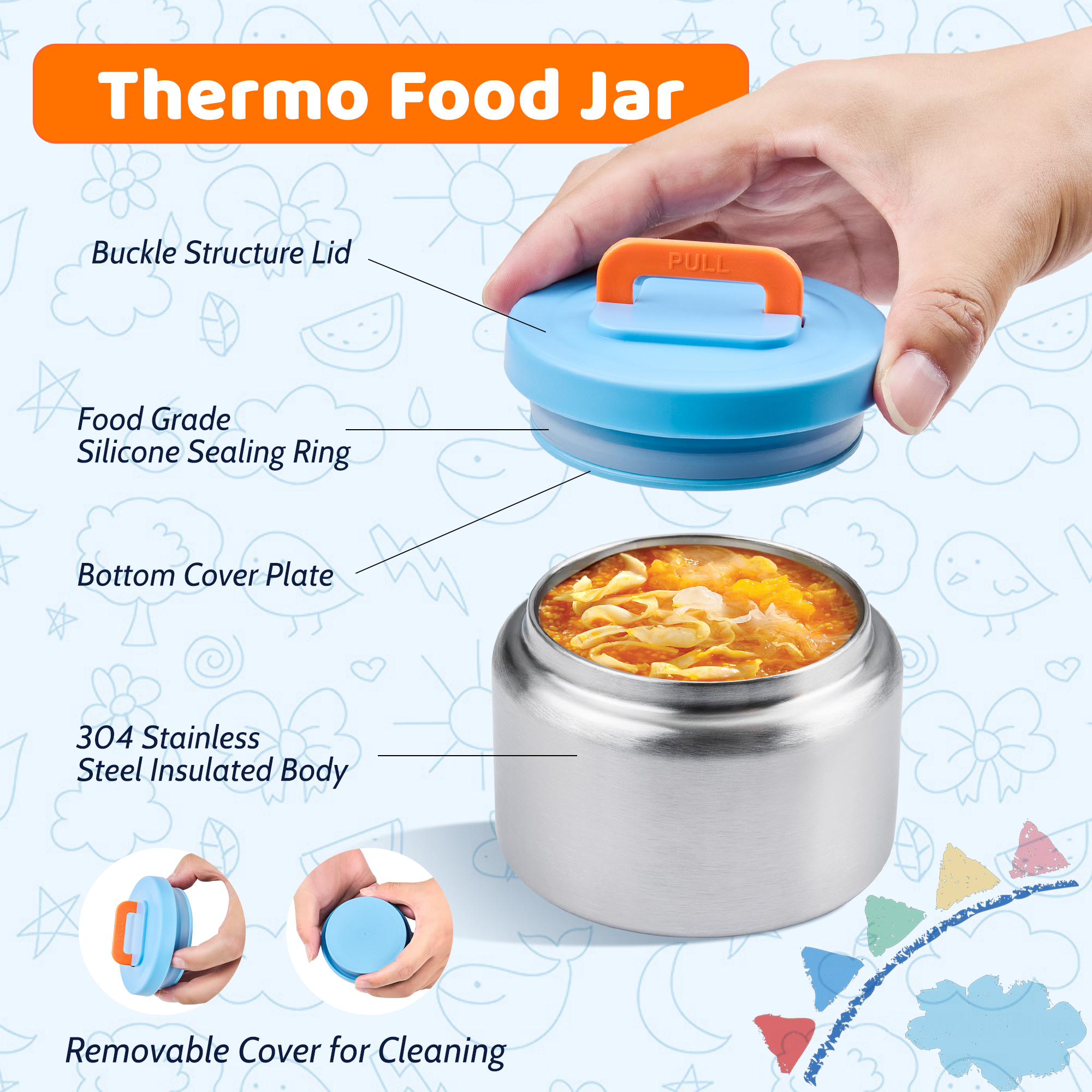 Bento Lunch Box for Kids with  - огляд і ціна Worbla Thermoplastic