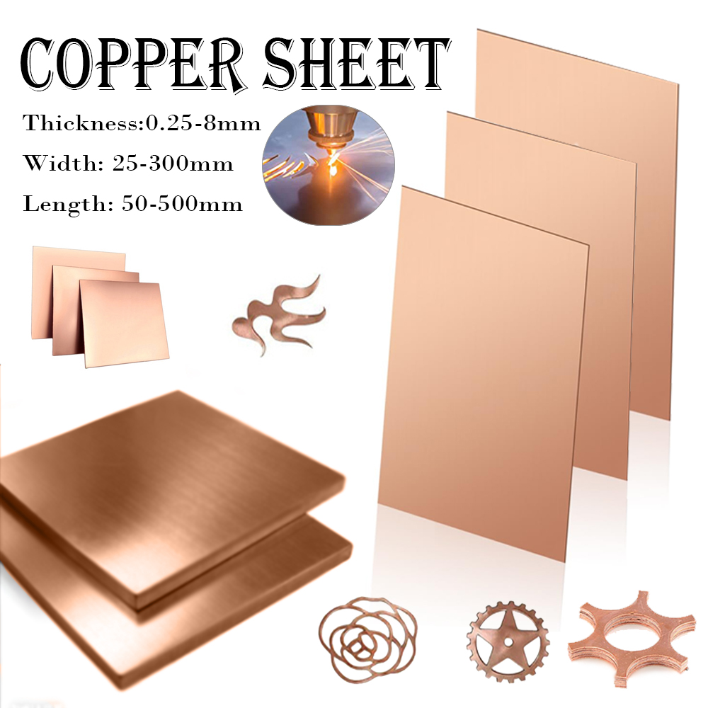 1pcs Copper Sheet Thick 0.25mm - огляд і ціна Worbla Thermoplastic